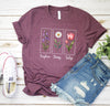 Subtle FDT Shirt, Floral FDT, Foxglove Daisy Tulip Shirt, FDT Shirt, Foxtrot Delta Tango Shirt, Political Tee, Feminist Gift, Resist tee