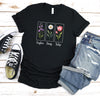 Subtle FDT Shirt, Floral FDT, Foxglove Daisy Tulip Shirt, FDT Shirt, Foxtrot Delta Tango Shirt, Political Tee, Feminist Gift, Resist tee