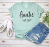 Aunt To Be - Auntie Est2021 - Gifts For Aunts - Aunt Gifts - Gift For Aunt - Aunt Shirts Shirts - Christmas Gifts for Aunt - Custom shirts