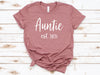 Aunt To Be - Auntie Est2021 - Gifts For Aunts - Aunt Gifts - Gift For Aunt - Aunt Shirts Shirts - Christmas Gifts for Aunt - Custom shirts