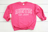 Auntie Est 2025 Sweatshirt, Custom Aunt Sweater, Gift for Aunt, Pregnancy Announcement, Cool Aunt Sweatshirt, Sister Gift, Aunt Mother's Day
