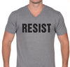 Resist Shirt, Political Shirts, Protest Shirt, Anti Trump Shirt, Rebel Shirt, Progressive, Womens Graphic Soft Triblend V neck Mens shirt
