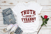 Truth Over Tyranny Shirt, Est 1636 Cambridge tee, Protect Higher Education Academic Independence Shirt, Activist Protest Shirt, Liberal tee