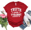 Truth Over Tyranny Shirt, Est 1636 Cambridge tee, Protect Higher Education Academic Independence Shirt, Activist Protest Shirt, Liberal tee