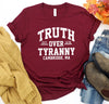 Truth Over Tyranny Shirt, Est 1636 Cambridge tee, Protect Higher Education Academic Independence Shirt, Activist Protest Shirt, Liberal tee
