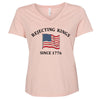 Rejecting Kings Since 1776 Protest Vneck Shirt, Pro Democracy Vneck Shirt, Anti Authoritarianism Shirt, No Kings Shirt, Resist V-Neck Shirt