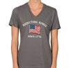 Rejecting Kings Since 1776 Protest Vneck Shirt, Pro Democracy Vneck Shirt, Anti Authoritarianism Shirt, No Kings Shirt, Resist V-Neck Shirt