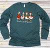 Just a Fall Goose Long Sleeve Shirt, Fall Shirt, Fall Graphic Long Sleeve Shirt, Fall Vibes, Goose Autumn Shirt, Cozy Fall Tee, Thanksgiving