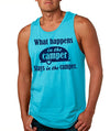 SignatureTshirts Men's What Happens in The Camper Stays in The Camper Tank Top