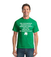 SignatureTshirts Men's The Cloverfield Monster is My Nickname St. Patrick's Day Irish Funny T-Shirt