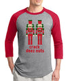 SignatureTshirts Nutcracker Men's Christmas Crack Deez Nuts T Shirt XL Red