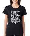 SignatureTshirts Woman's Crew Sweet Sassy Southern Cute Funny Shirt