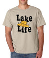 SignatureTshirts Men's T-Shirt -Lake Life- Funny & Awesome 100% Cotton