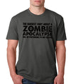 SignatureTshirts Men's The Hardest Part About A Zombie Apocalypse T-Shirt