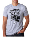 SignatureTshirts Men's Grandpas are Like DADS That Catch Bigger Fish T-Shirt