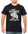 SignatureTshirts Men's Tee, Cool Grandpas Ride Motorcycles- Funny & Cute Apparel - 100% Cotton