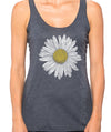 Daisy Tank top. Flowers top. Cute Daisy womens Tank. Vintage graphic shirt flower garden indie southern summer fashion tank top Christmas