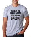 Funny Bacon T Shirt Christmas Gifts Mens T shirt Father's Day TShirt Gift Idea dad Birthday Gift Unisex tee shirt womens Bacon Lover food