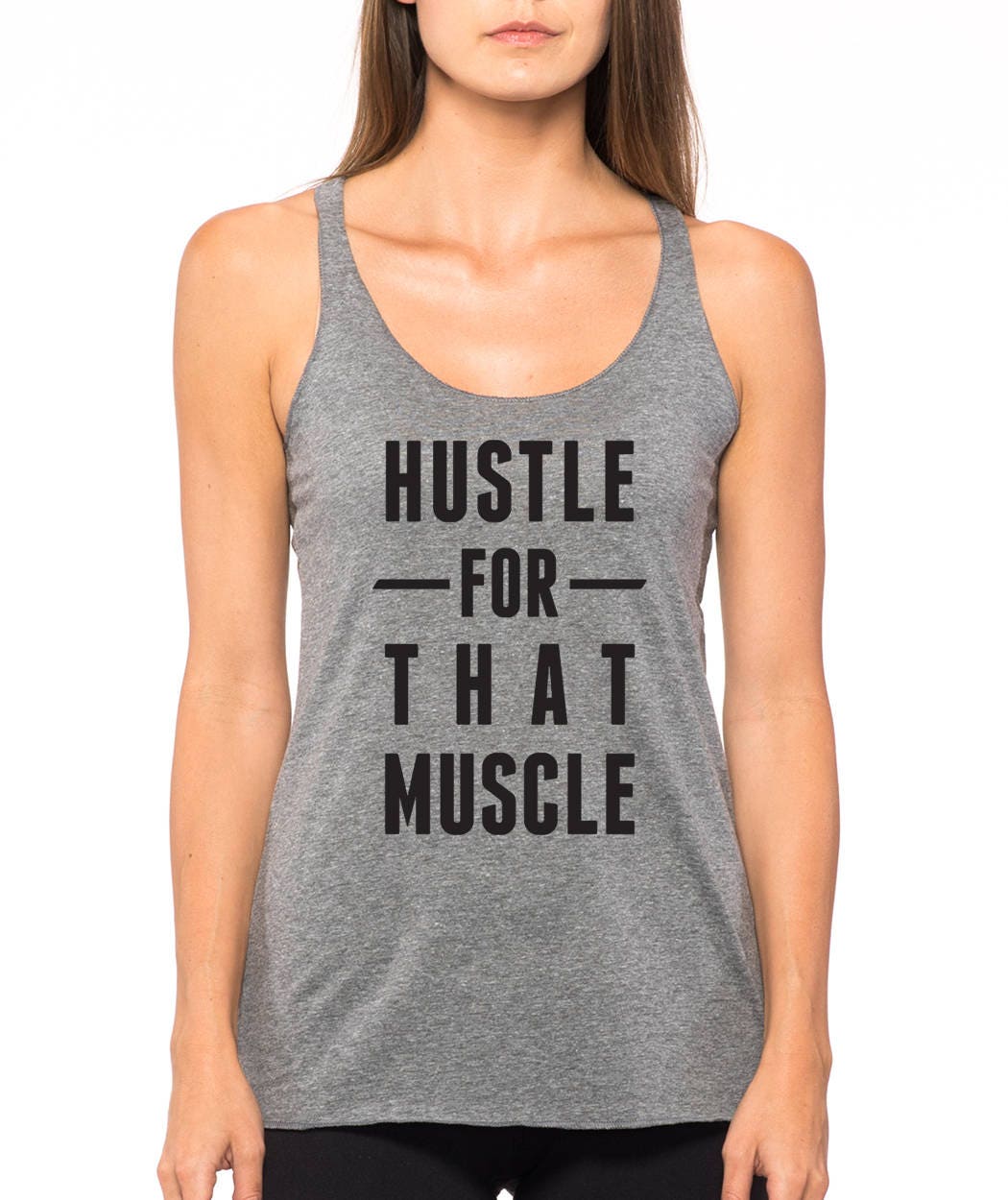Hustle For That Muscle Womens Tank Top, Workout Tank, Gym Tank, Cardio –  SignatureTshirt