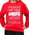 Christmas Sweatshirt, That There That's an RV, Funny Christmas Sweater, Christmas Party Unisex Sweatshirt for Men and Women S-4xl