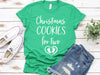 Christmas Cookies For Two Shirt, Christmas Pregnancy Announcement Shirt, Christmas Pregnancy Reveal Shirt, Baby Announcement Shirt,Expecting