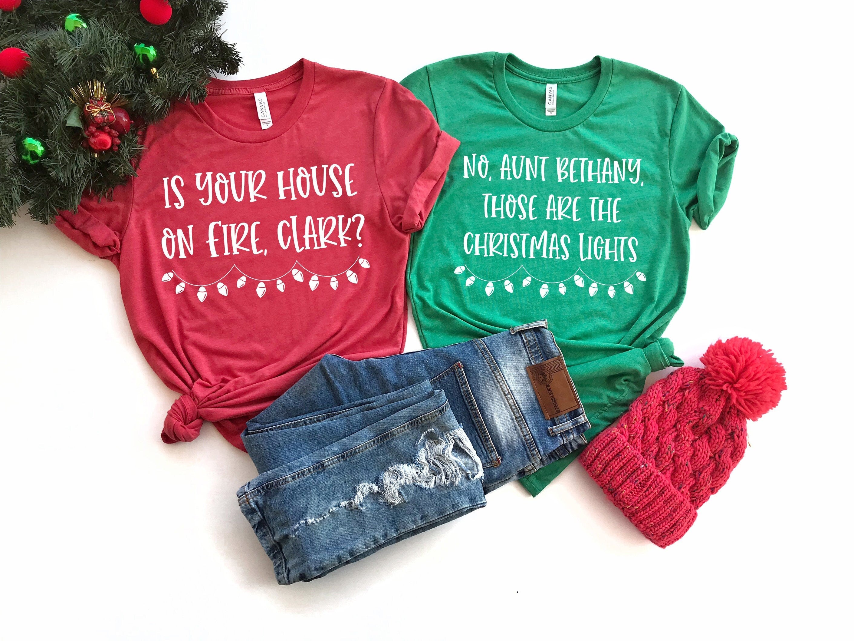 Couples Christmas Shirts, Couple Shirts Christmas Vacation, Funny