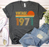Vintage 1971 Retro Shirt, 50th Birthday, 50th Birthday Gift, 50th Birthday Party, 50th Birthday Shirt, 1971 T-Shirt, Birthday Gift