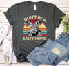Funny Shirt, Don't Be A Salty Heifer Shirt, Sassy Cow Shirt, Sarcastic Shirt, Retro Shirt, Gift for Her, Funny Womens Shirt, Cow tee shirt