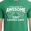 This is What An AWESOME Dad Looks Like Mens T Shirt t-shirt Father's day gift new dad shirt daddy pregnancy announcement