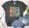 Weird Moms Build Character Shirt -Funny Mom T-Shirt -Mother’s Day Gift -Cool Mom Shirt -Groovy Weird Mom Gift - Trendy Gift for Mom - Retro