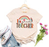 First Grade Teacher T-Shirt, Teach Love Inspire Shirt, Back To School Shirt, First Grade Rainbow Teacher Shirts, Teacher Appreciation Shirt