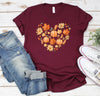 Fall Doodles Heart, Fall Shirt, Pumpkin Shirt, Fall Heart Shirt, Hello Pumpkin Shirt, Fall Vibes Shirt, Autumn Vibes Shirt, Fall Holiday Tee