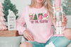 Tis the season Christmas Sweatshirt, Retro  Christmas Sweater, Holiday Sweater, Christmas Coffee Shirt, Vintage Graphic Sweatshirt