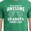Grandpa Shirt - Grandpa Gifts - Awesome Grandpa - Gift Idea Grandpa- Gifts for Grandpa - Grandparents Gifts - Christmas Presents for Dad