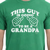 Baby Pregnancy This Guy is Going to be a Grandpa Mens T shirt New Dad Grandfather papa Pregnancy announcement Grandad Fathers Day gift shirt