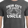 Uncle Mens T-shirt Pregnancy announcement This Guy is Going To Be an uncle Family shirt new Baby tshirt Christmas