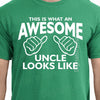 Awesome Uncle tshirt This is What An Awesome Uncle Looks Like T shirt gift for uncle shirt mens tshirt new Baby Christmas uncle to be