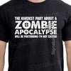 Signaturetshirts Zombie Apocalypse Tee shirt