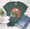 Take a Look it's in a Book Shirt, Book Shirt, Reading Shirt, Reading Book, Book Gift, Reading Vintage Retro Rainbow, I'm with the banned
