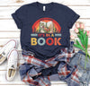 Take a Look it's in a Book Shirt, Book Shirt, Reading Shirt, Reading Book, Book Gift, Reading Vintage Retro Rainbow, I'm with the banned