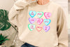 Candy Hearts, Valentines Day Sweatshirt, Candy Hearts Sweatshirt for Women, Valentine Shirts, Valentines Day Gift for Mom and Daughter