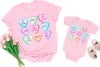 Candy Hearts, Matching Valentines Shirts for Women and Girl, Mommy and Me Outfits, Mom Daughter Valentines Day Gift, Candy Hearts Tshirt