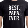 Best Papa Ever Mens T Shirt Funny t shirt tshirt for Dad New Dad Awesome Dad T-shirt Grandpa Dad Gift Fathers Day Gift