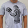 Monkey Workout T-shirt Funny Mens Womens Fitness Gym clothing tee shirt