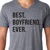 Valentine's Day Best Boyfriend Ever T-shirt MENS T shirt Boyfriend Gift Christmas Gift Tshirt Cool boyfriend V neck tee Shirt Holiday Gift