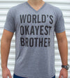 Signaturetshirts World's Okayest Brother shirt