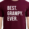 Fathers Day Gift Best Grampy Ever Men's T Shirt Grandpa Gift Husband Gift Dad Shirt New Grandad Wife Gift Funny T-shirt gift Idea
